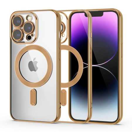 Pouzdro MagSafe Cover iPhone 15 Pro Gold